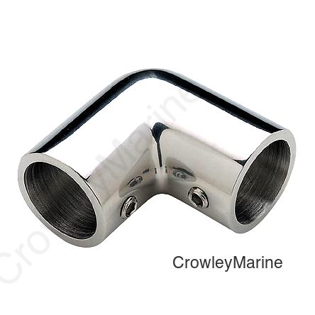 Seachoice 90 Degree Stainless Steel Bow Elbow For 7/8" OD Tubing