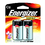 Energizer E93BP2 C Energizer Batteries, 2/pk @6