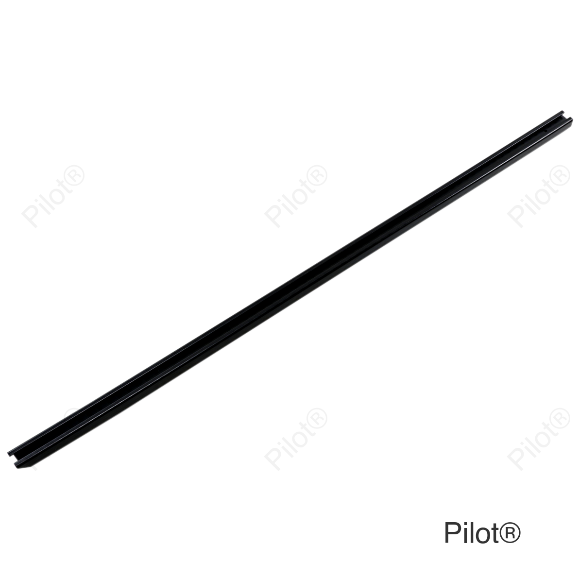 Black Replacement Slide - UHMW - Profile 24 - Length 45.00" - Polaris