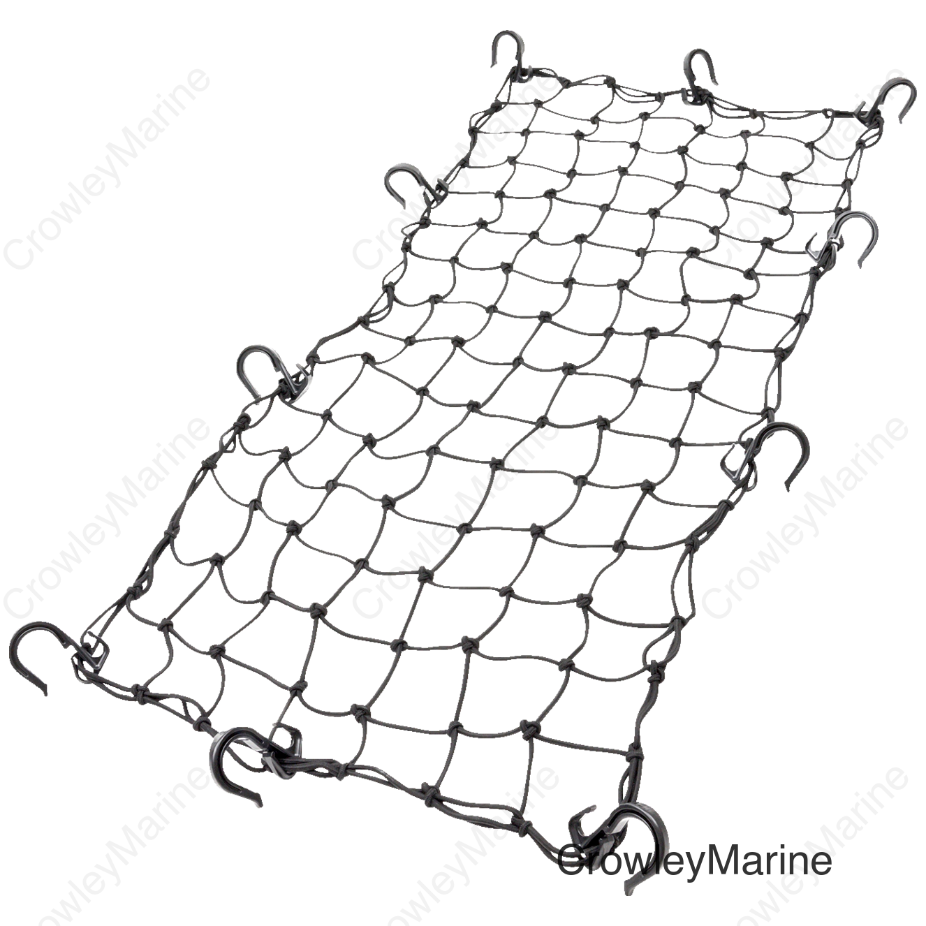 CARGO NET ADJUSTABLE BLACK 15"X30"