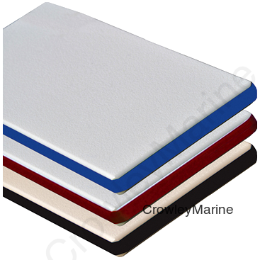 White/Blue/White, 12"L x 27"W x 1/4" Thick