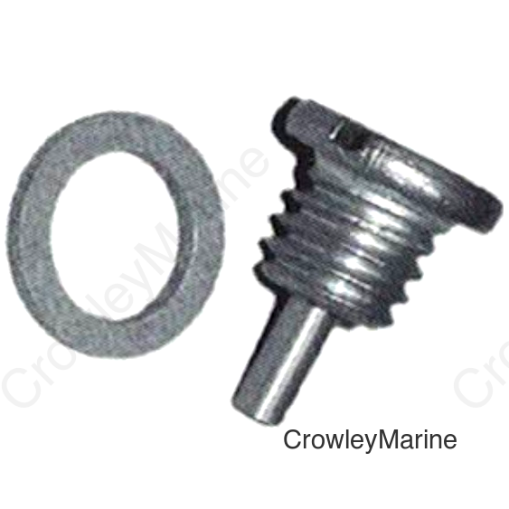 MERCRUISER MAGNETIC DRAIN SCREW W/ GASKET OEM#22-67892A1