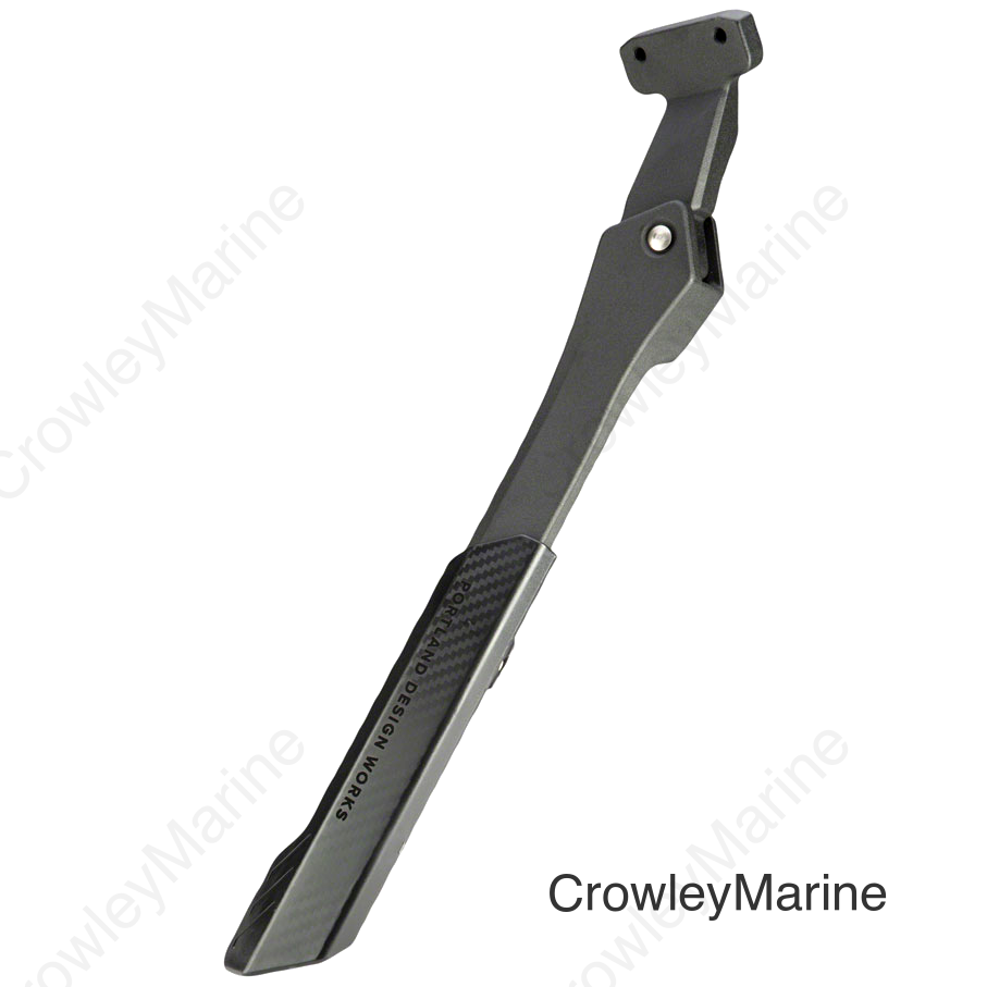 Portland Design Works Sturdy Lad Kickstand - 40mm Rear Mount - Black