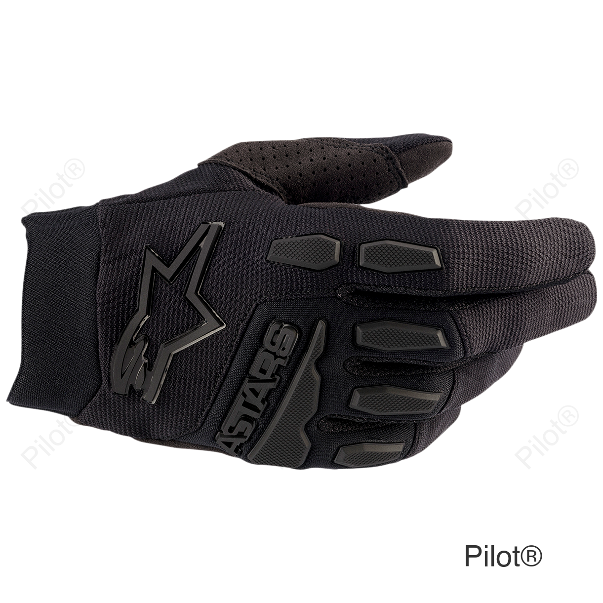 Full Bore Gloves - Black/Black - Medium