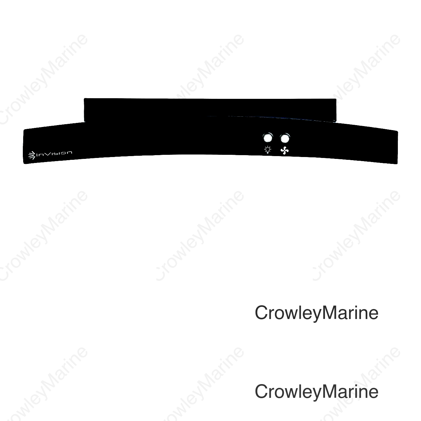 RANGE HOOD 12V VNTLS BLK GLASS