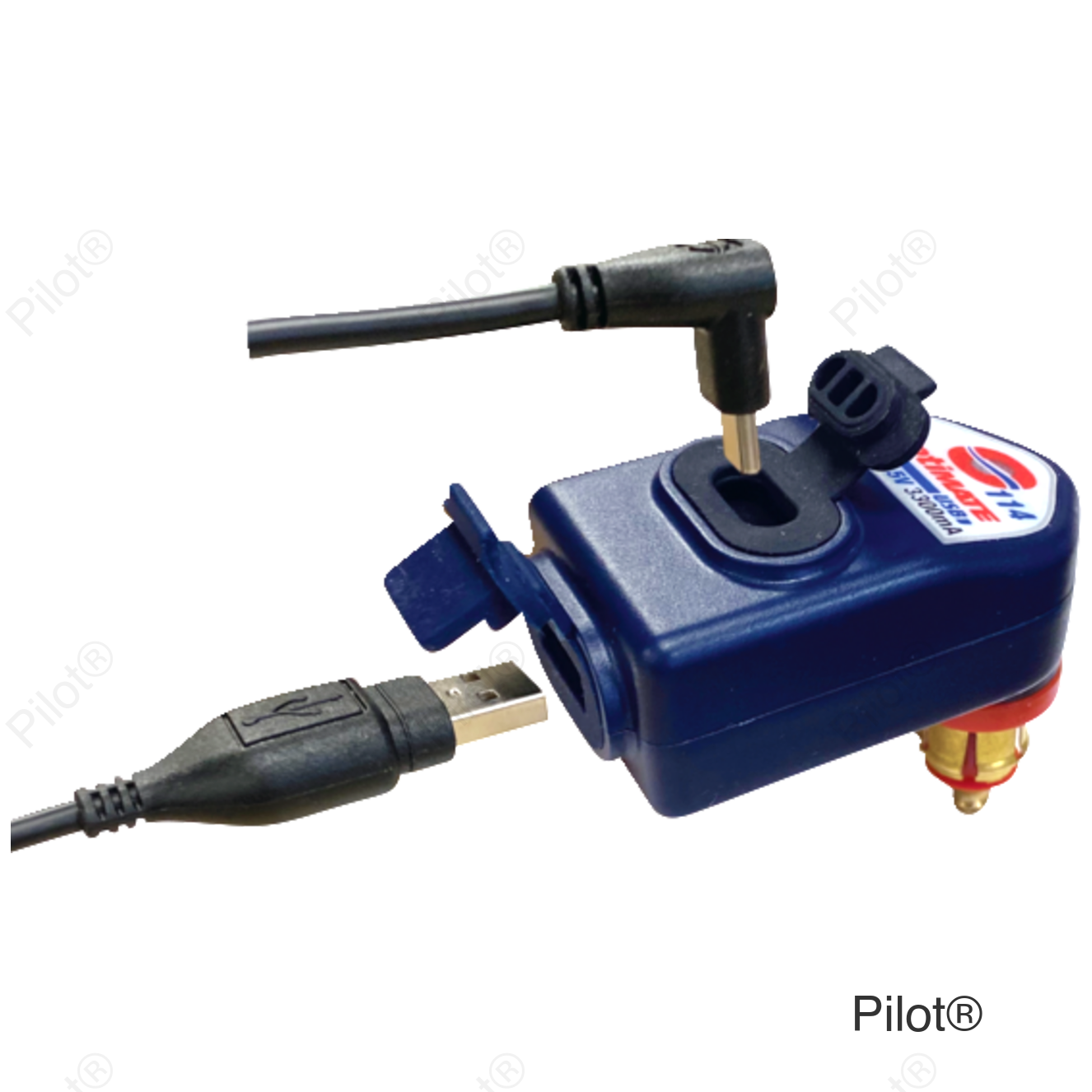 Charger - OptiMate - 90° Elbow - USB-A/USB-C