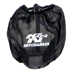 K&N Black Drycharger Round Tapered Air Filter Wrap thumbnail-0