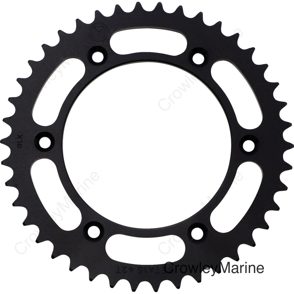 SPROCKET ALU BETA 42T BLK