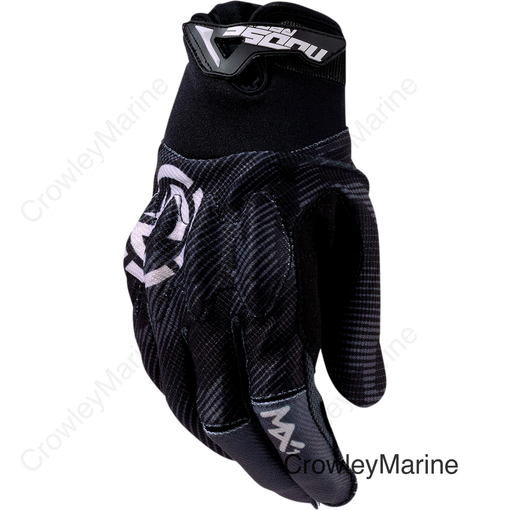 GLOVE MX1 GY/BK LG