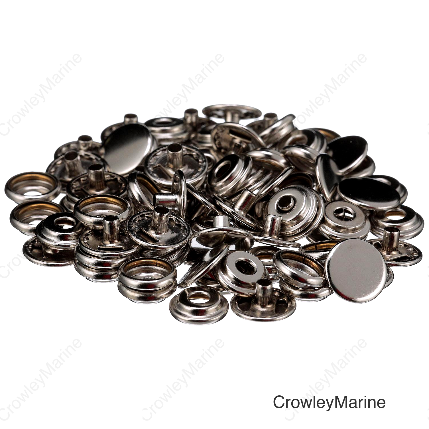 Seachoice Button Socket, Includes 1/4 In. Barrel, 40 Sets