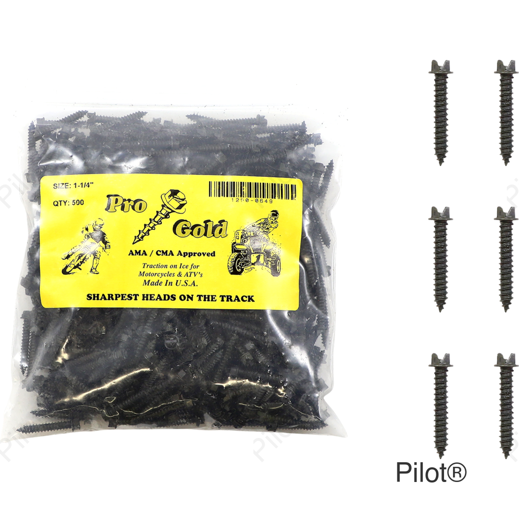 Ice Screws - 1-1/4" - 500 Pack