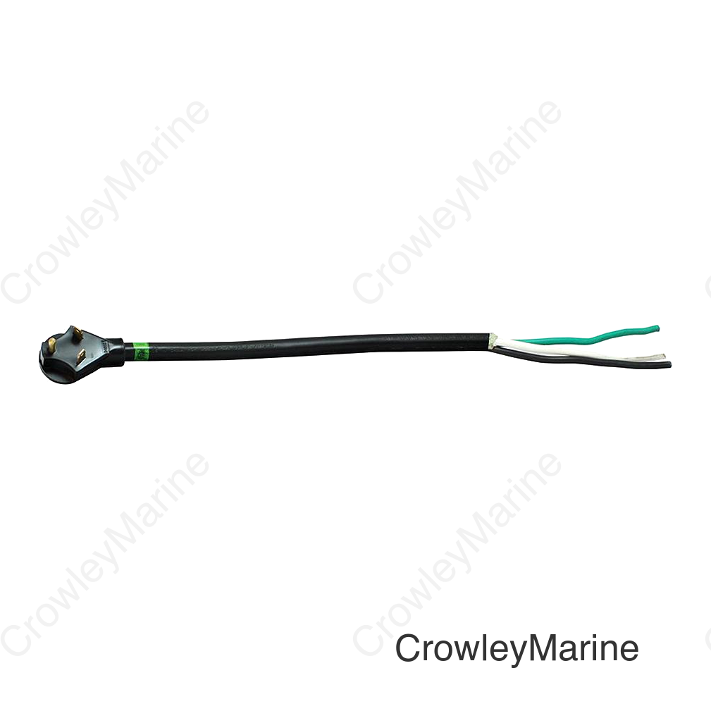 Valterra Mighty Cord® 12" Pigtail End, 30A Male