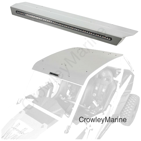 ASYLUM ROOF W/ LIGHT BAR TITANIUM METALLIC