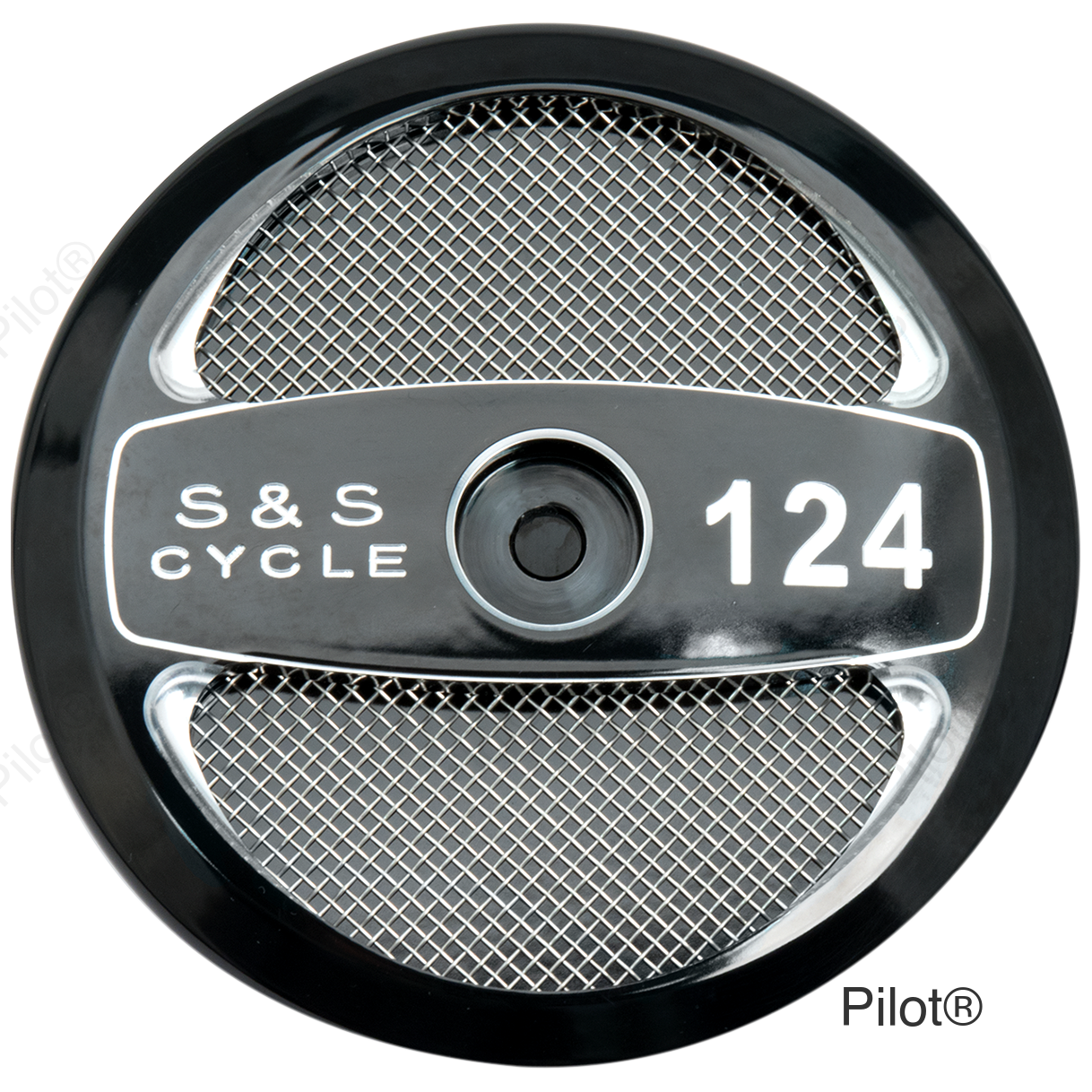 Stealth Air Cleaner Cover - Black - 124"