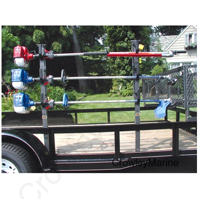 Rack'Em Trimmer Rack For Open Trailer, Lockable (350813)