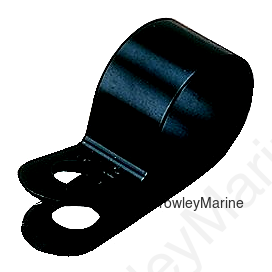 CABLE CLAMPS BK 3/16" (25/PK)
