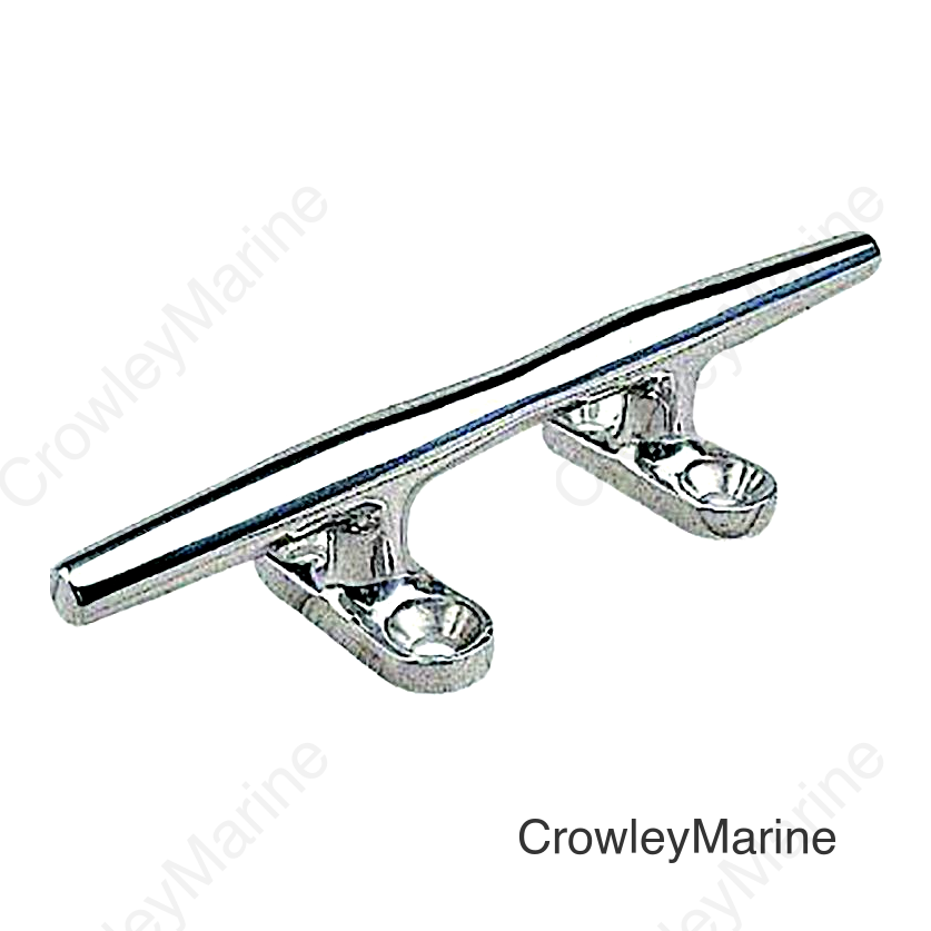 Sea-Dog 0416041 Cleat, Stainless Open Base,, A:4" ,B:15/16", C:1-3/4", D:1", #10 FH