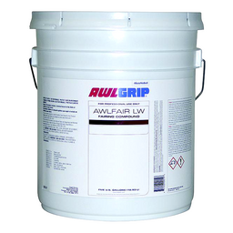 Awlfair LW Trowelable Fairing Compound Base, White 5-Gal.