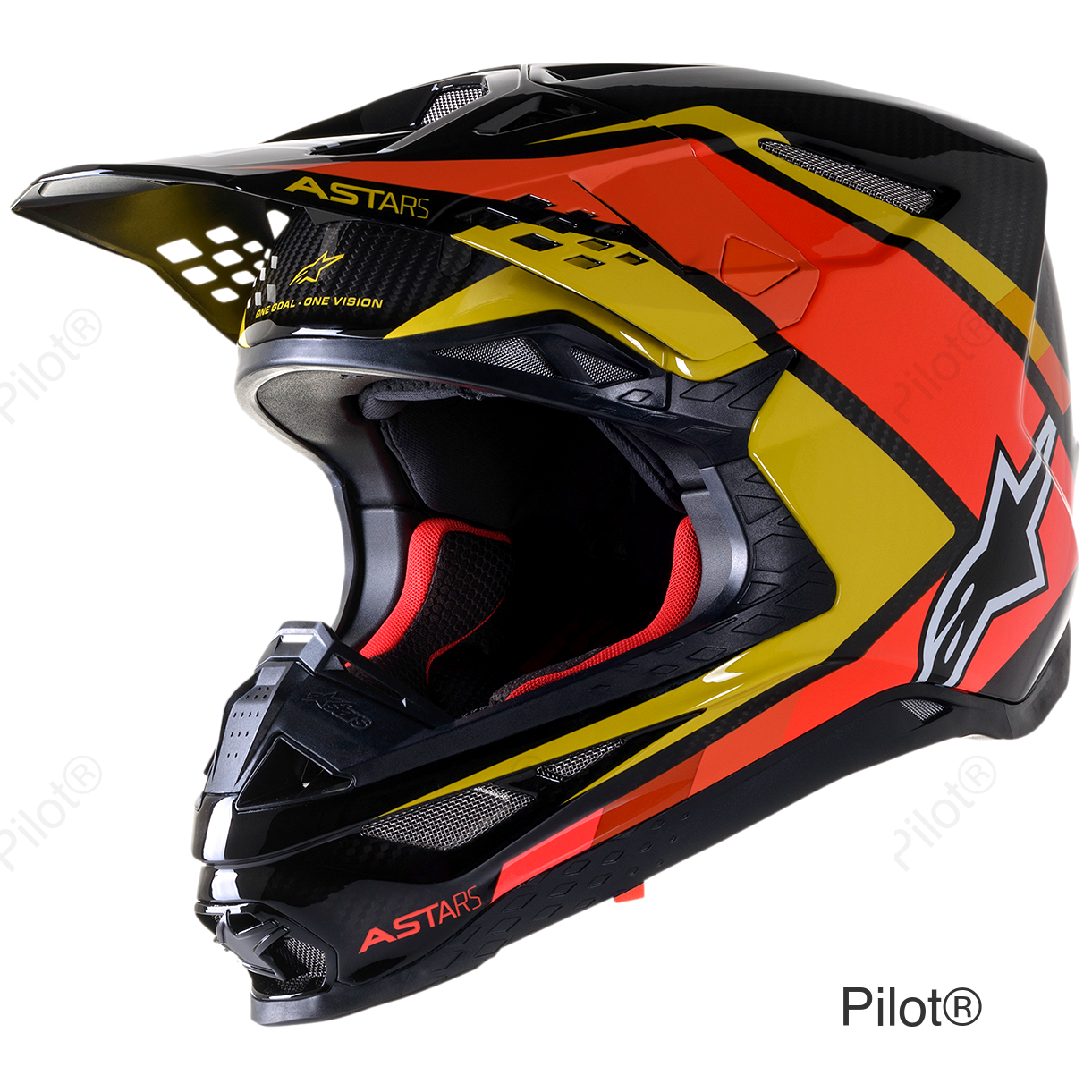 Supertech M10 Helmet - Meta 2 - MIPS® - Black/Yellow/Orange - 2XL