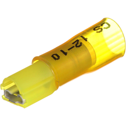 Seachoice Heat Shrink Insulated Disconnect, Marine Grade Heat-Shrinkable Female Disconnect Terminals, Yellow, Pack of 25, 12-10 Wire Range thumbnail-3