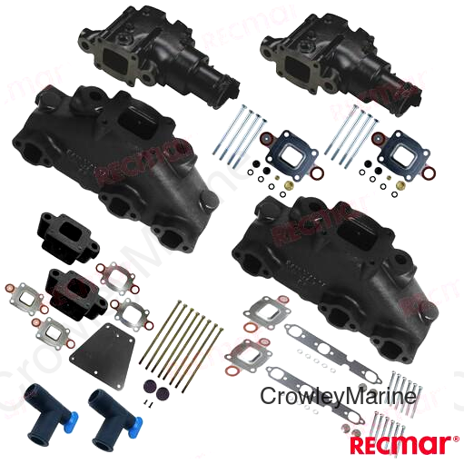 EXHAUST KIT MCM 2002+ GM 262 V6 DRY