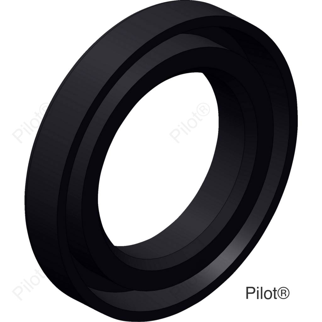 Replacement Shaft Seal - Tiger Tail - Black