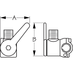 RAIL MNT ANTENNA BASE ADJ/BAR NY thumbnail-0