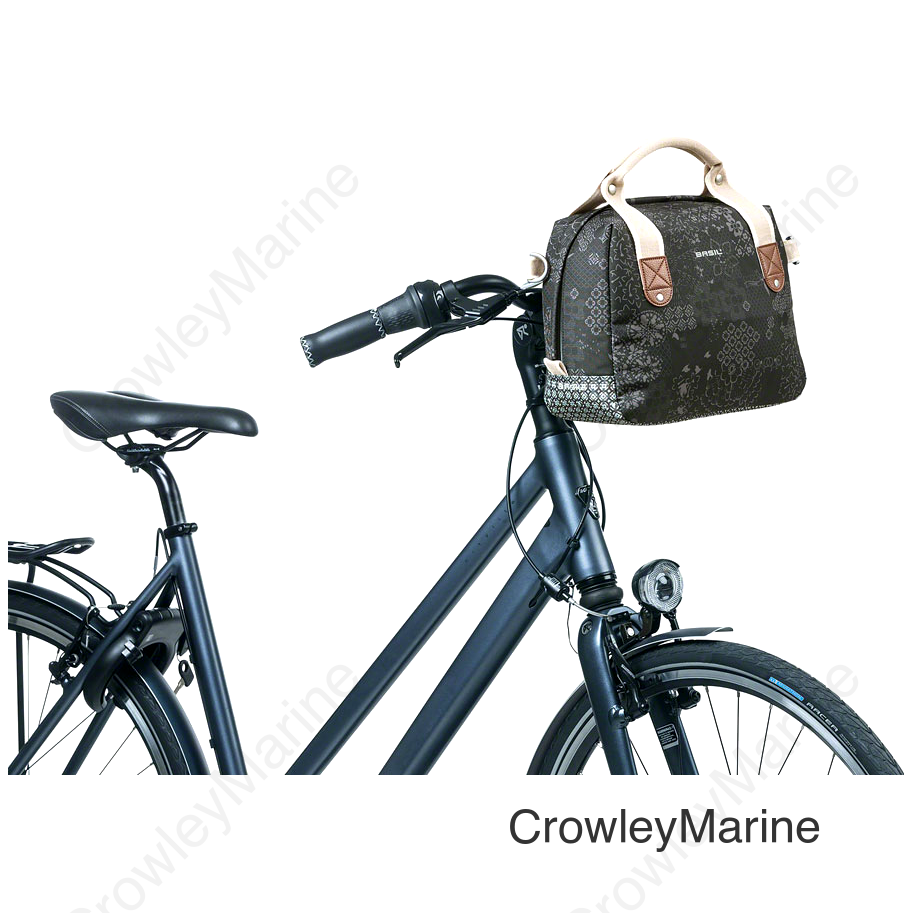 Basil Bohème Handlebar/Shoulder Bag - 8L Charcoal
