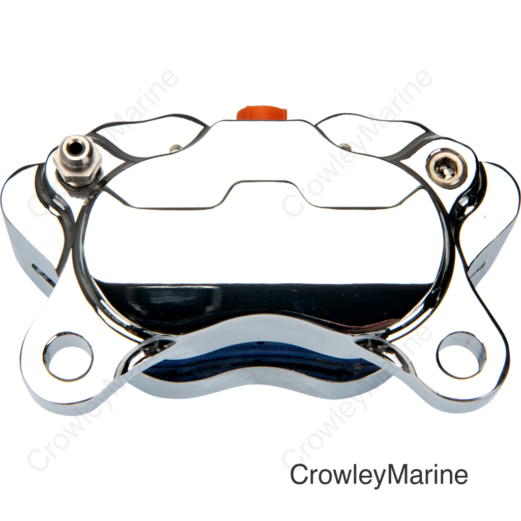 CHROME RIGHT CALIPER SPRINGER