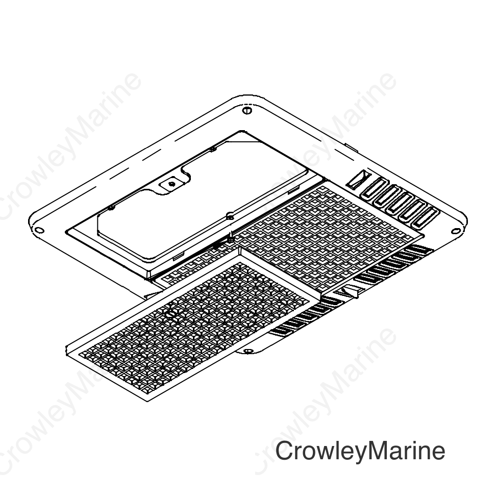 CHILL GRILLE ASSEMBLY