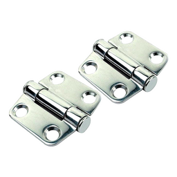 Seachoice Center-Barrell Friction Hinge, 316 Stainless Steel, 1-1/2 in. X 1-9/16 in., 1 Pair thumbnail-6