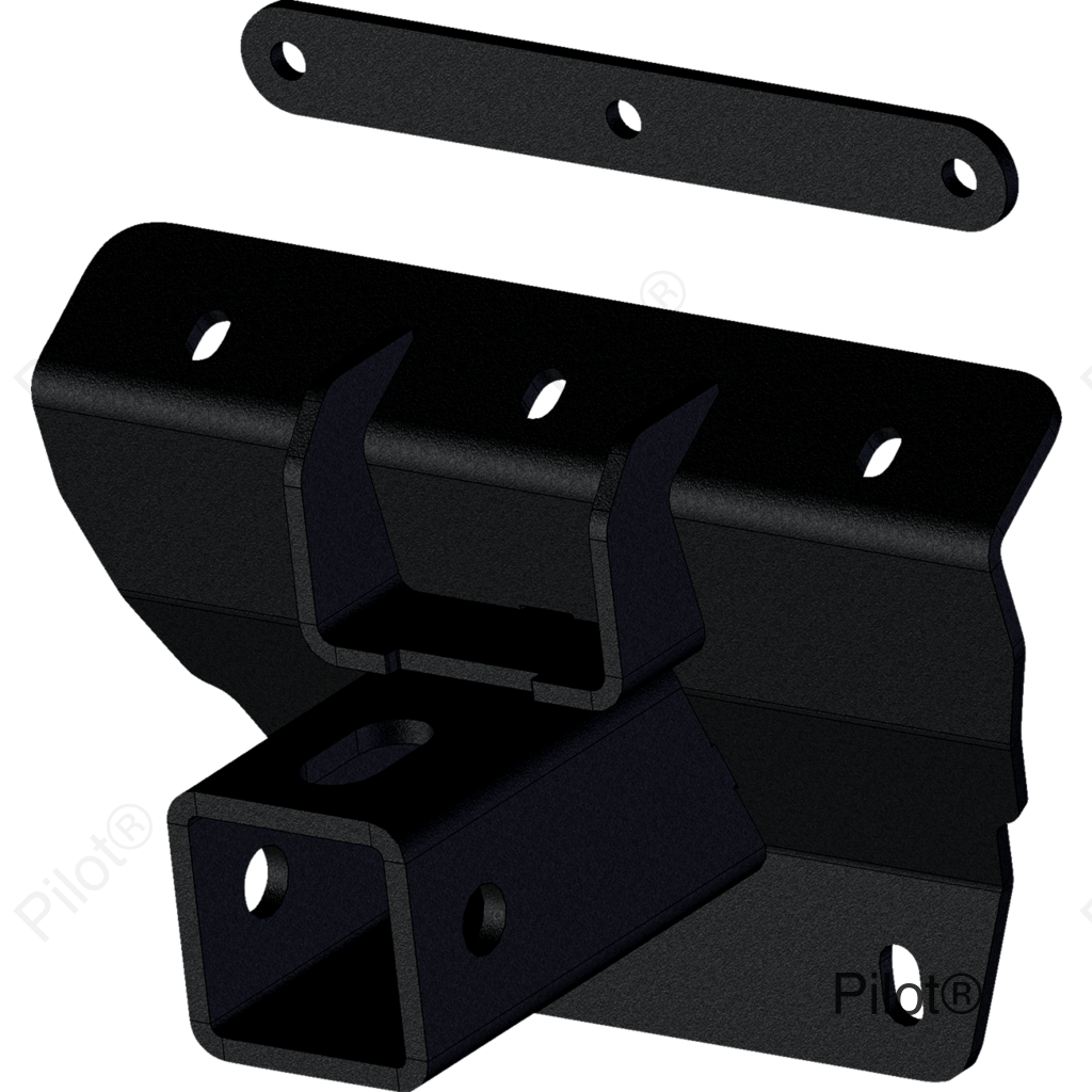 Hitch - Rear Receiver - 2" - Kawasaki Teryx