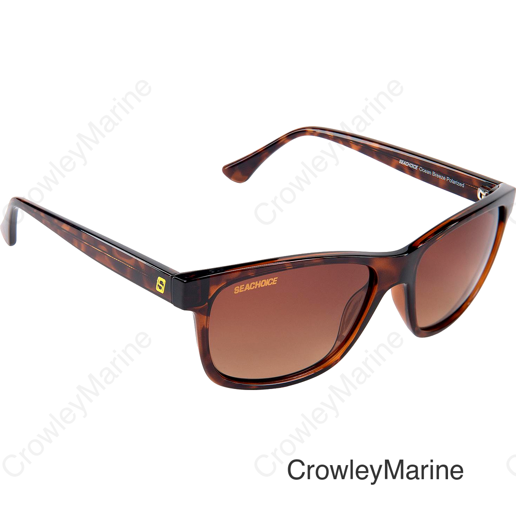 Seachoice 98833 "Oceanbreeze" Polarized Ladies' Sunglasses, Frame: Shiny Tortoise, Lens: Brown Gradient