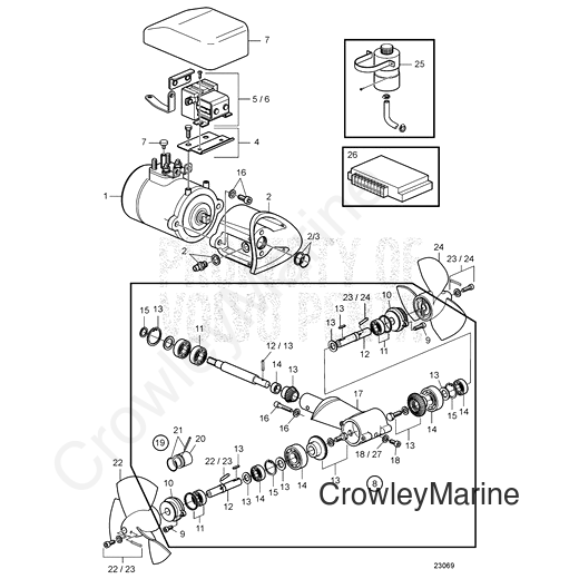 Relay - Volvo Penta - 41100670 (4110670)