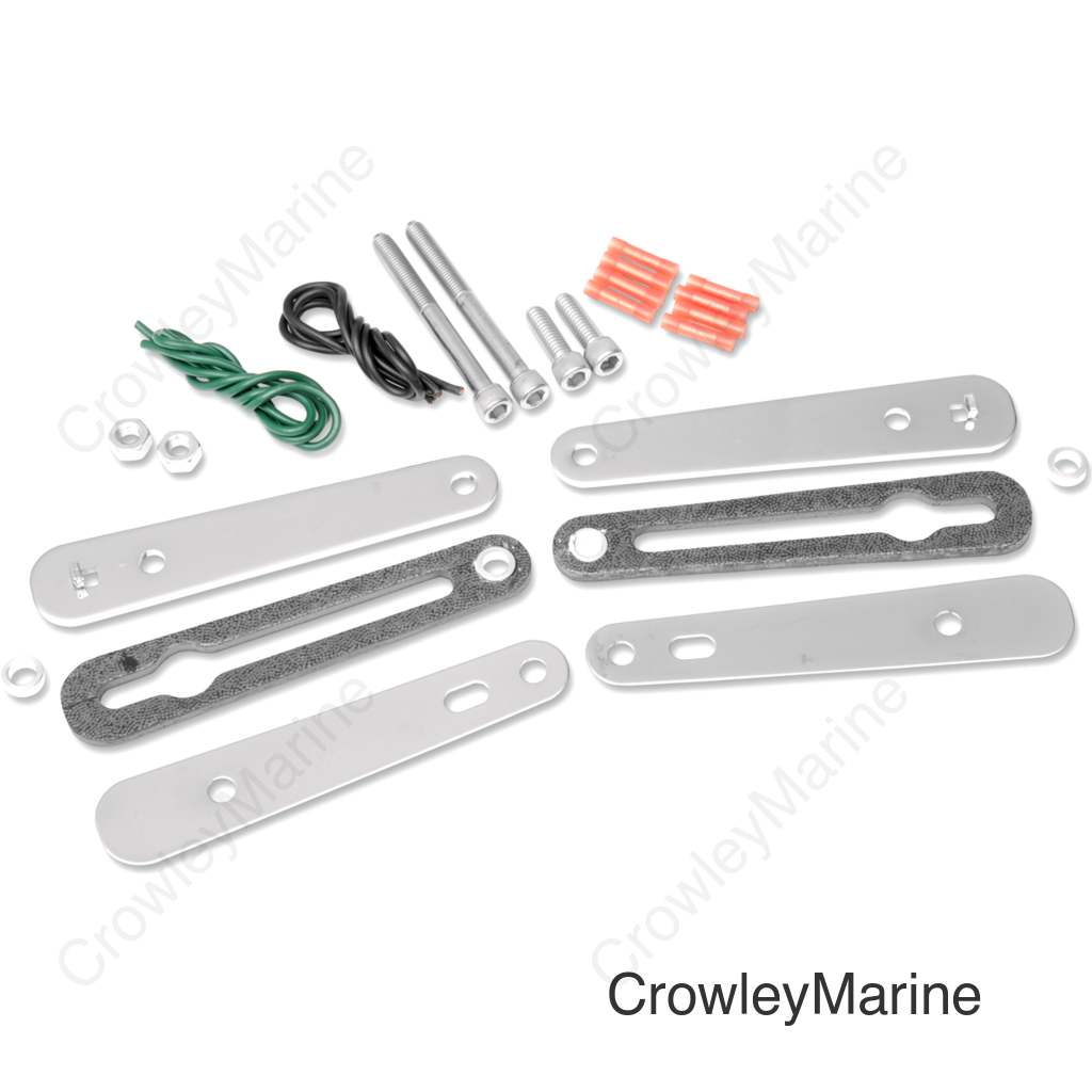 Turn Signal Relocation Kit - Softail - Chrome