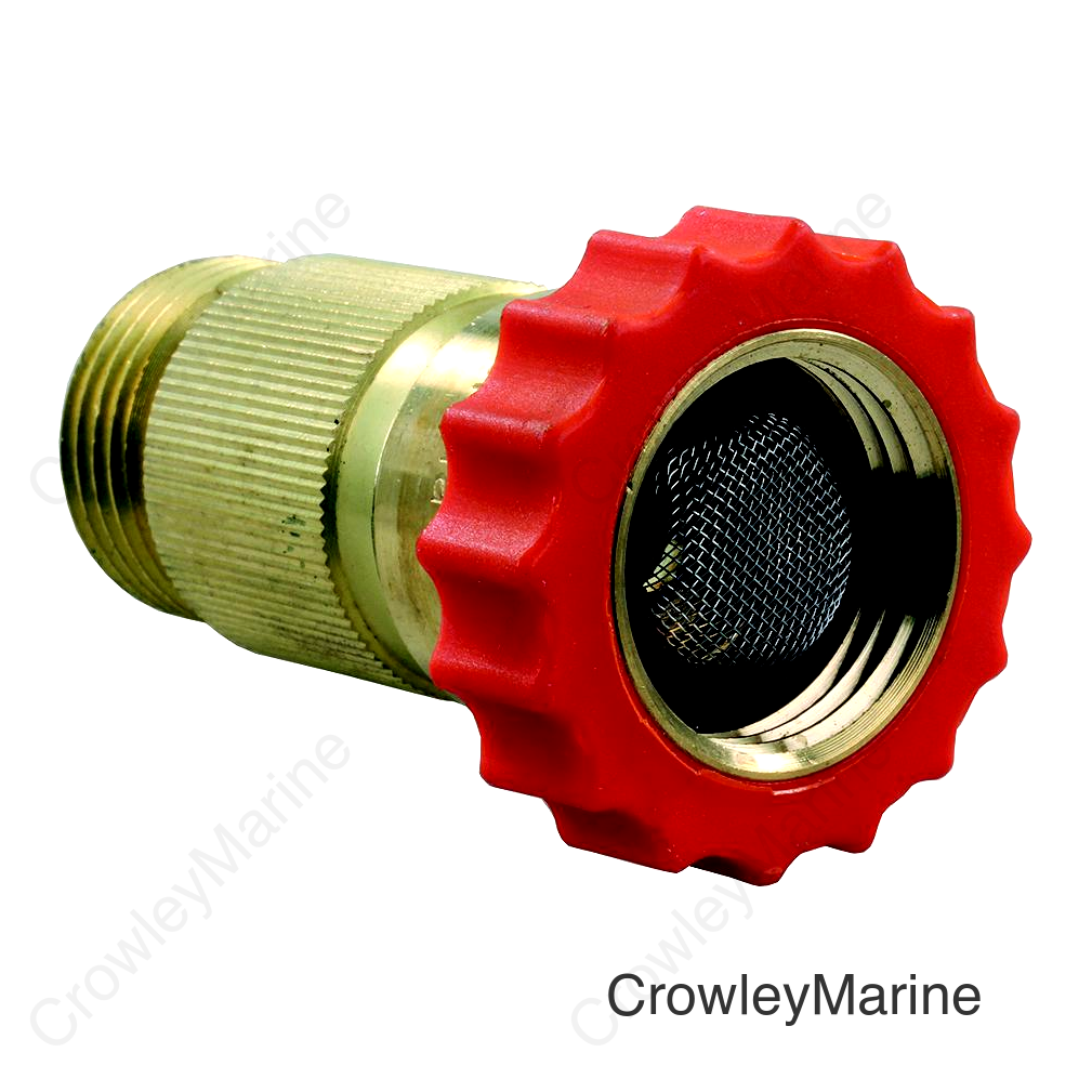 JR Products 62205 40-50 PSI Lead Free Brass RV Water Regulator