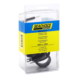 Seachoice Stainless Steel Cable Clamps, 1 In., EPDM thumbnail-0