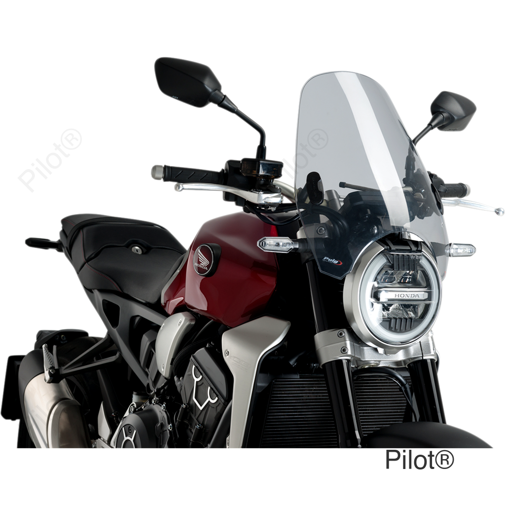 Custom II Windshield - Smoke - X11