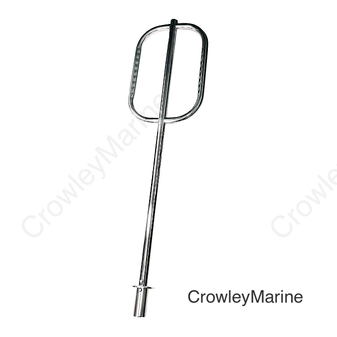 TACO Metals F16-0800-1 "Come On Board" Boarding Straight Handle