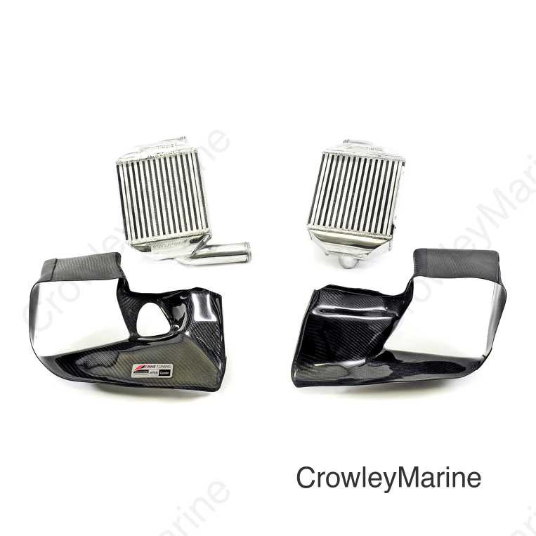 AWE Tuning Audi 2.7T Performance Intercooler Kit - w/Carbon Fiber Shrouds