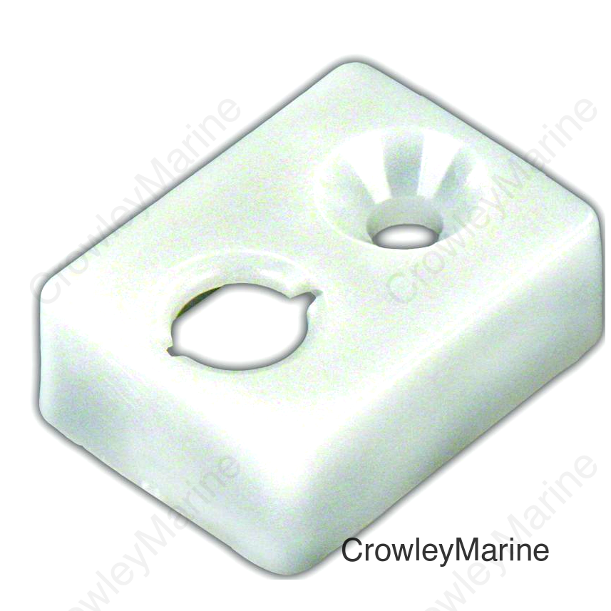 TYPE E - END STOP  WHITE