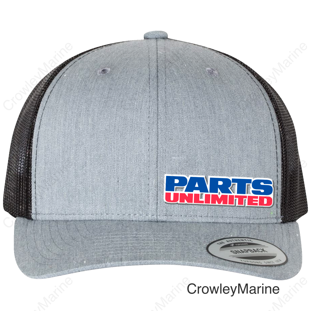 HAT PARTS UNLIMITED GY/BK