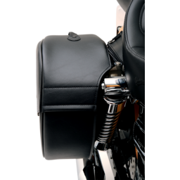 Drifter Teardrop Saddlebags with Shock Cutaway thumbnail-1