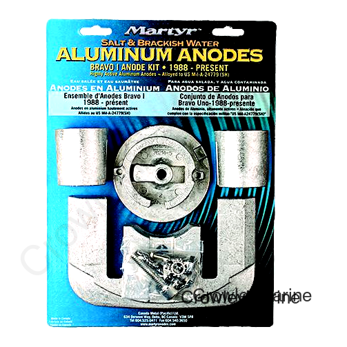 MCM BRAVO I ANODE SET