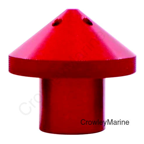 T-H Marine GFELLGRDP G-Force™ Eliminator Trolling Motor Prop Nut For Lowrance Ghost, Red