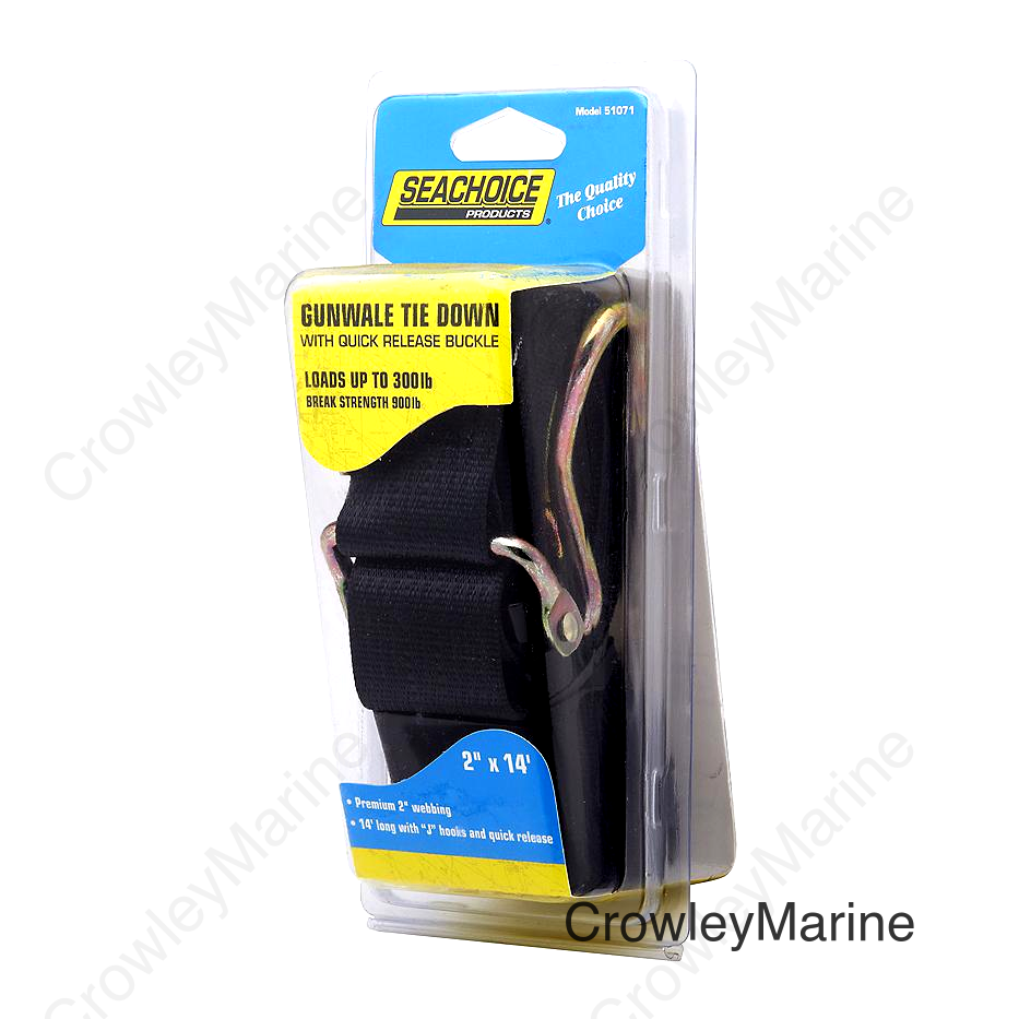 Seachoice Gunwale Tie Down Boat Strap, 14 Ft.
