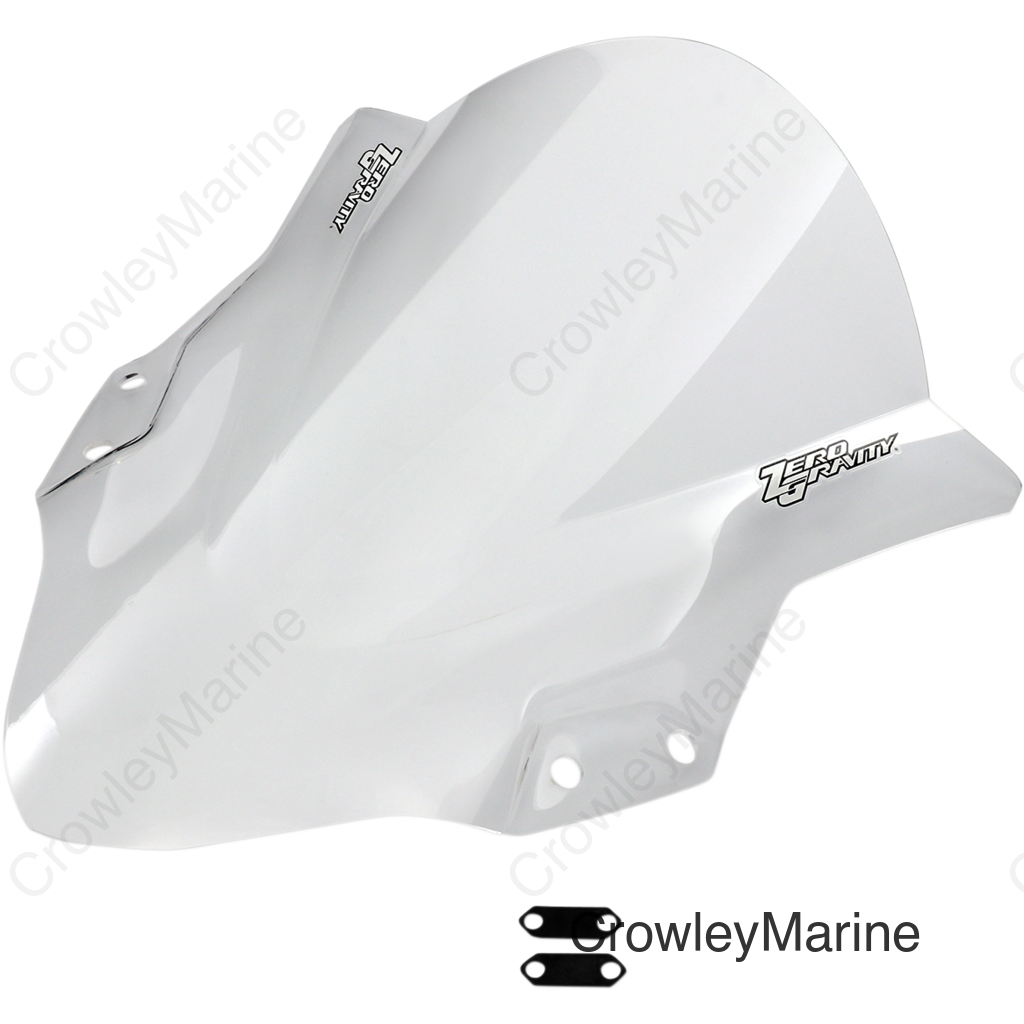Double Bubble Windscreen - Clear - Ninja 400