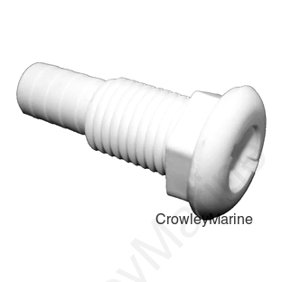 3/4 STRGHT BARBED Through-HULL (TH-752-B)