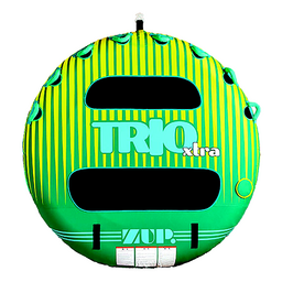 ZUP 75915 3-Person TRIO Xtra Towable Tube with Deck Pads