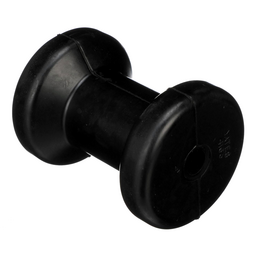 Seachoice Molded Spool Roller w/ Plastic Sleeve, Black, Boat Trailer, 8 In. X 5/8 In. thumbnail-0